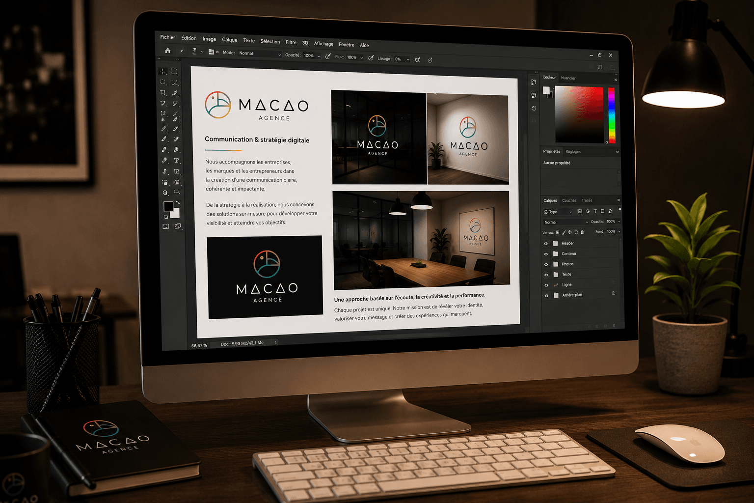 Création de sites internet par l'Agence MACAO